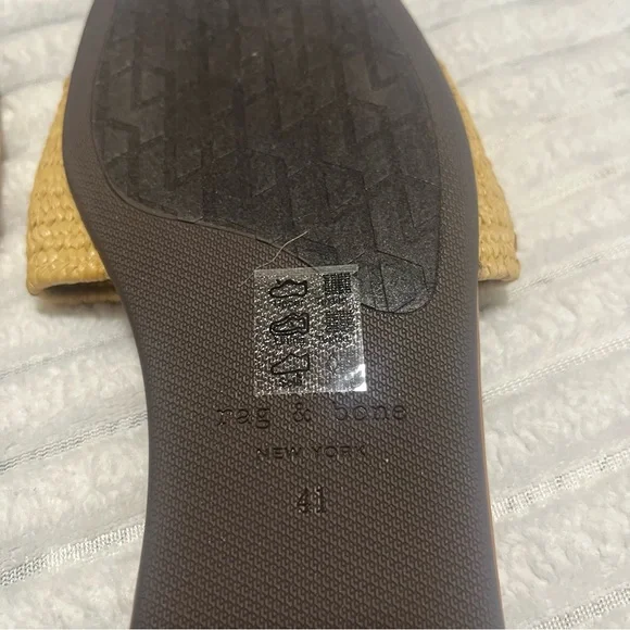 NEW Rag & Bone Raffia Slides - Picture 7 of 8